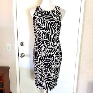 Black & White Sheath Dress